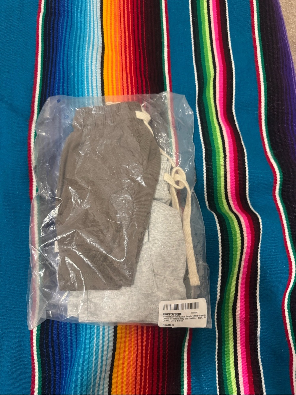 NWT Honest Baby Cargo shorts